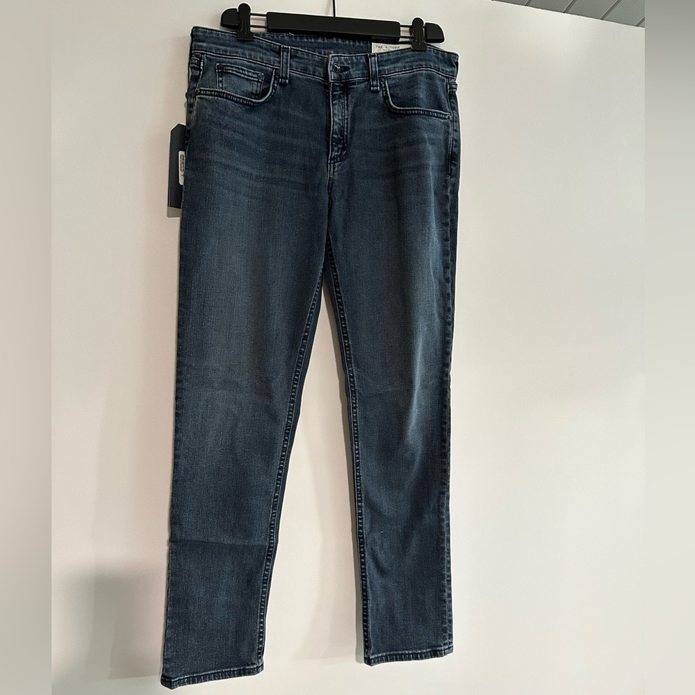 NWT RAG & Bone See Low Rise Slim Boyfriend Ziggy Size 28